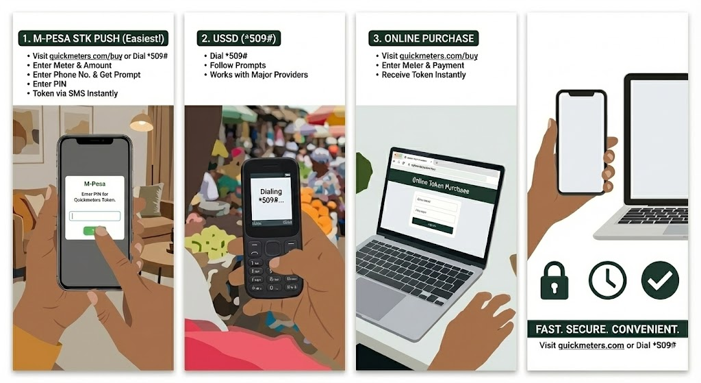 How to Buy Prepaid Electricity Tokens in Kenya: Complete Guide 2025