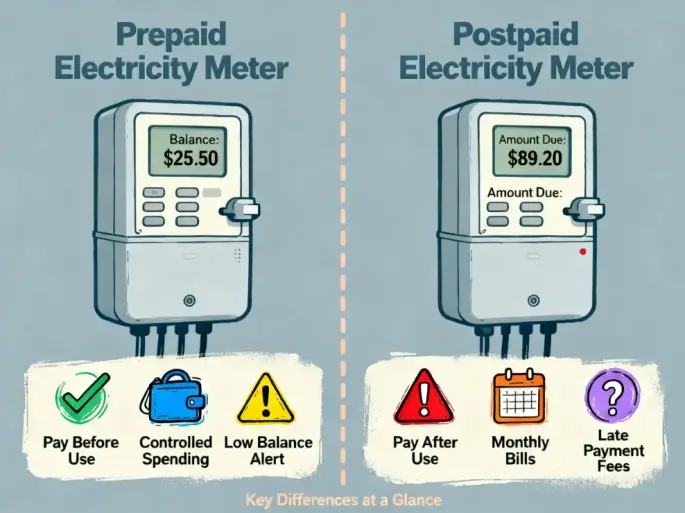 Prepaid vs Postpaid Meters: Which is Better for Your Home?